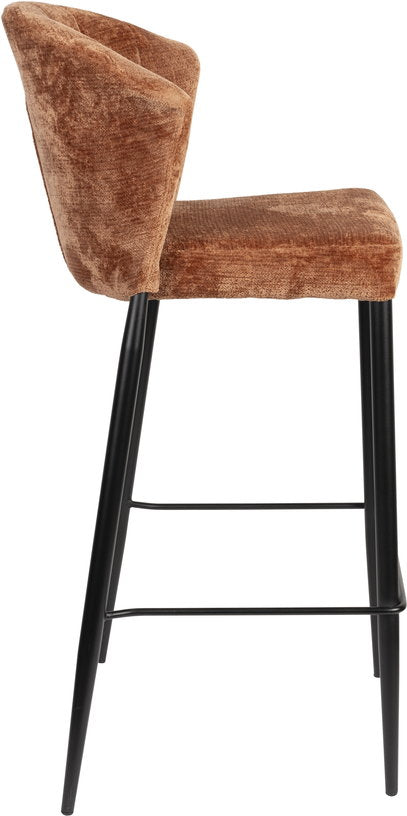 chaise-de-bar-en-velours-terracotta-et-acier-noir-georgia-dutchbone-5