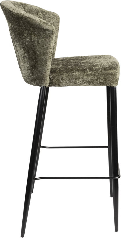 chaise-de-bar-en-velours-vert-et-acier-noir-georgia-dutchbone-3