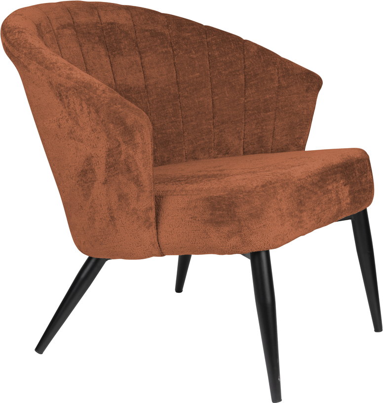 fauteuil-en-velours-terracotta-georgia-dutchbone-2