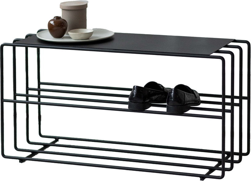 etagere-a-chaussures-en-acier-noir-80x30x41cm-neva-metallbude-2