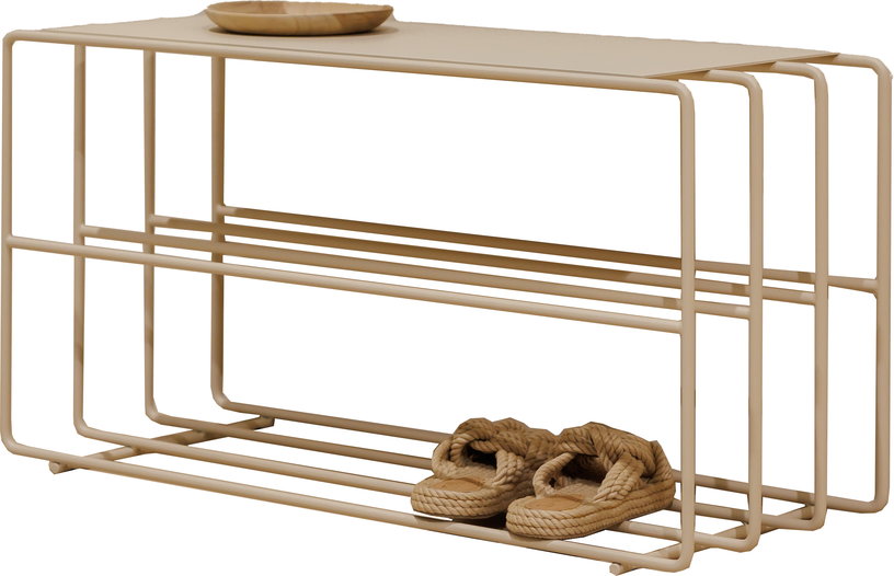 etagere-a-chaussures-en-acier-beige-cashew-80x30x41cm-neva-metallbude-2
