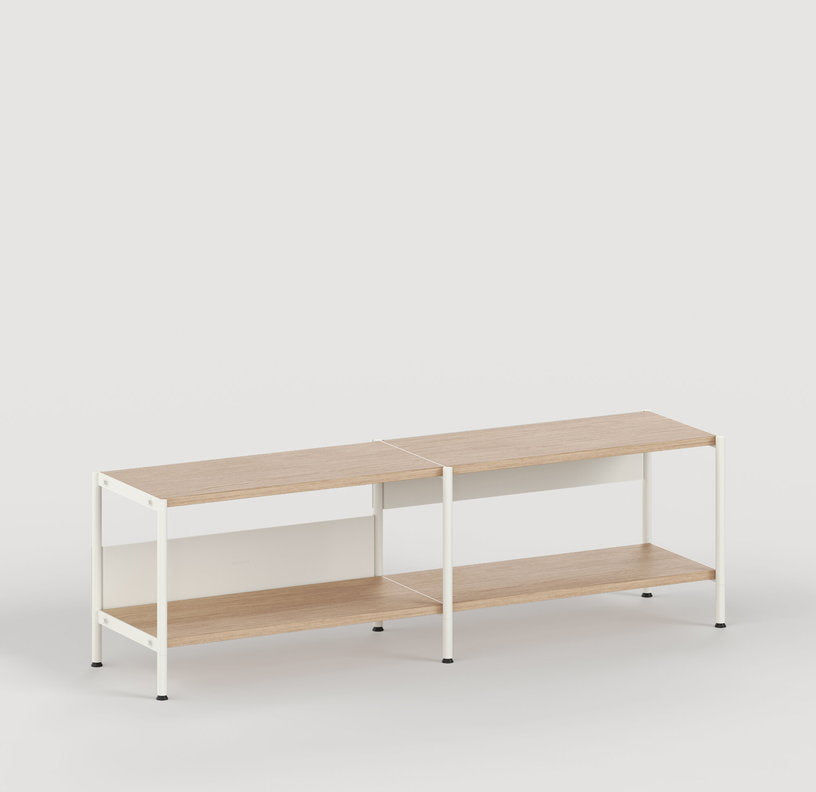 conseole-basse-en-bois-eco-certifie-et-acier-blanc-creme-50x164cm-unit-tiptoe-1