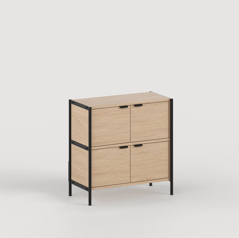 commode-avec-4-portes-en-bois-eco-certifie-et-acier-noir-graphite-85x84cm-unit-tiptoe-1