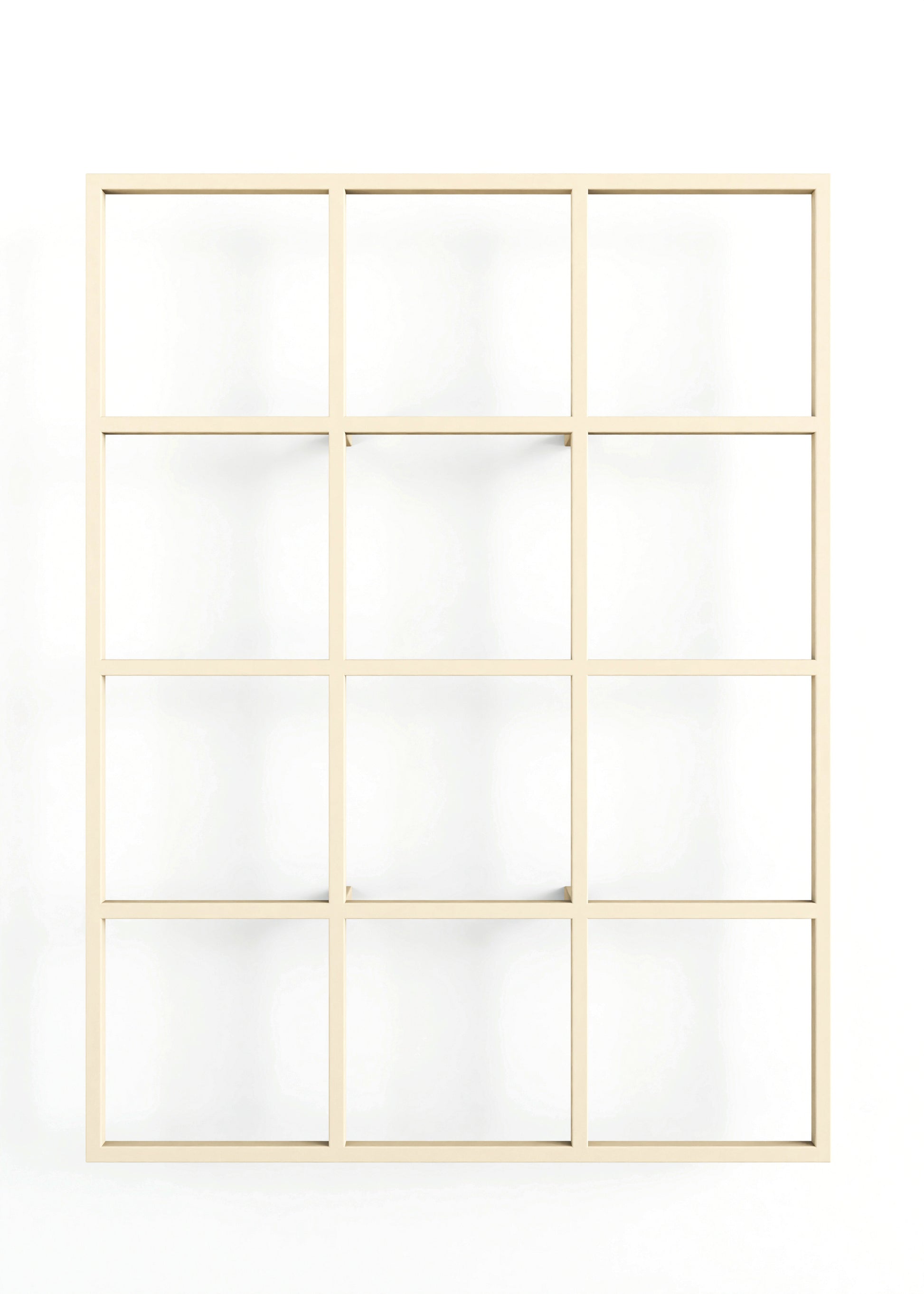 Etagère murale en acier beige cashew 29,9x20cm Rivo - Metallbude — 388164.jpg