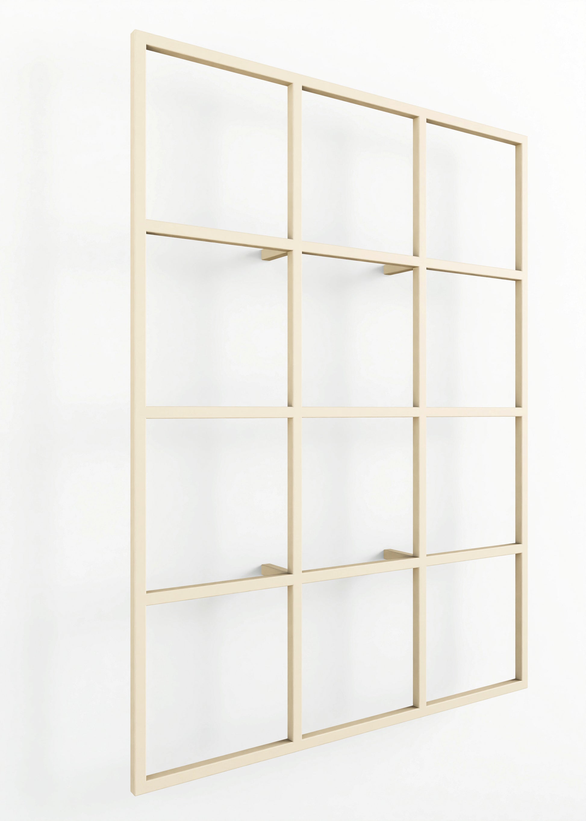 Etagère murale en acier beige cashew 29,9x20cm Rivo - Metallbude — 388165.jpg