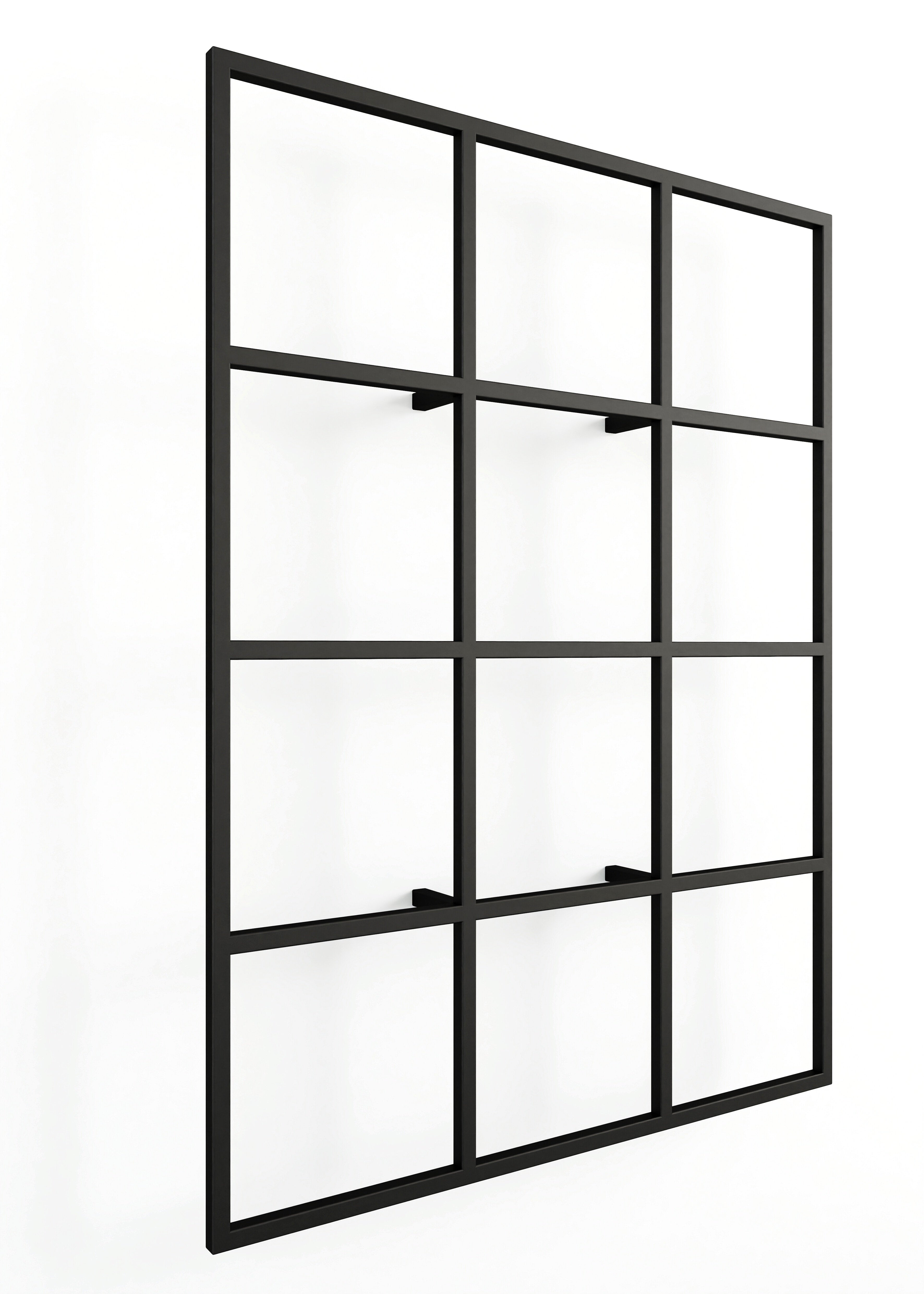 Etagère murale en acier noir 29,9x20cm Rivo - Metallbude — 388175.jpg
