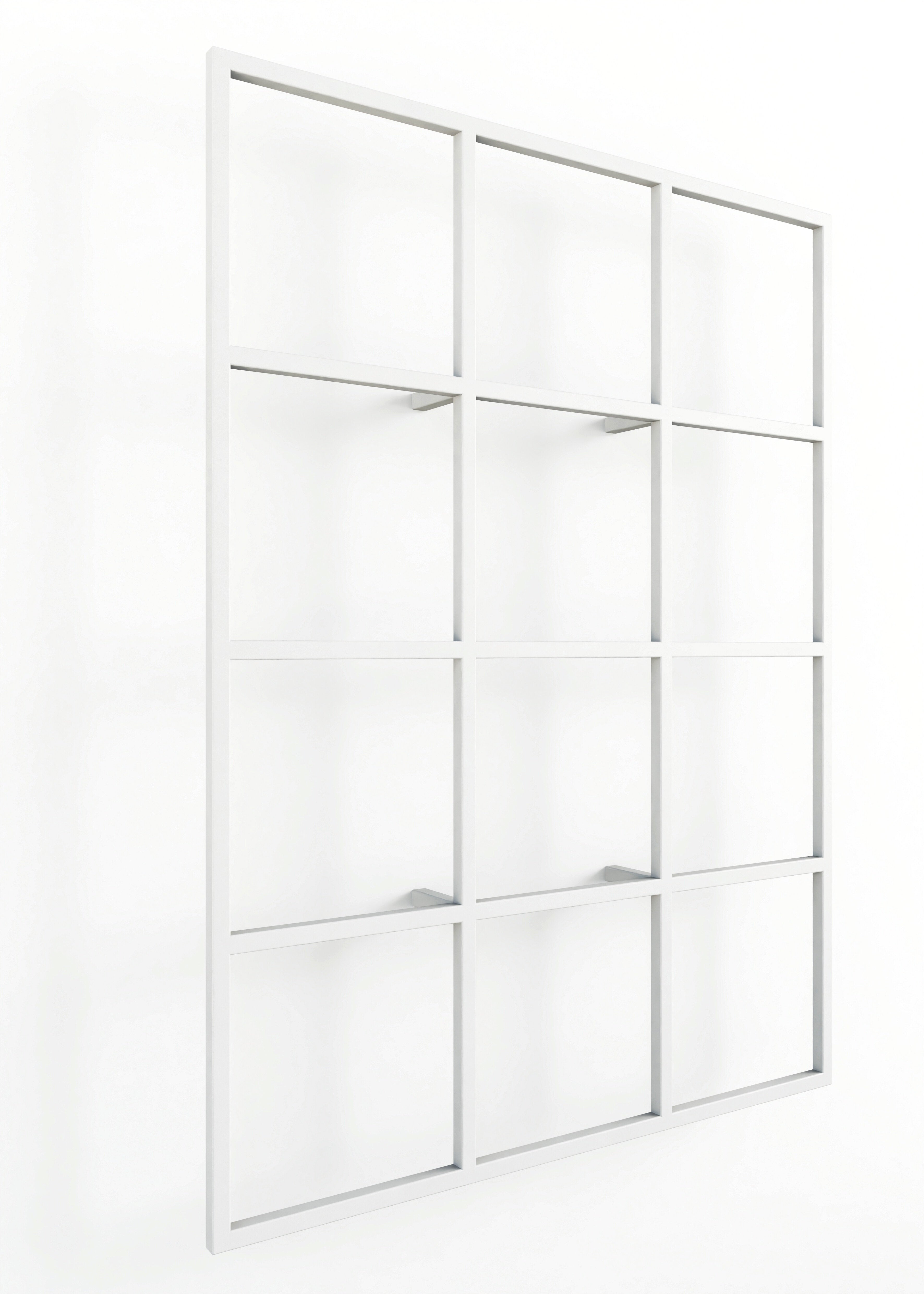 Etagère murale en acier blanc 29,9x20cm Rivo - Metallbude — 388192.jpg