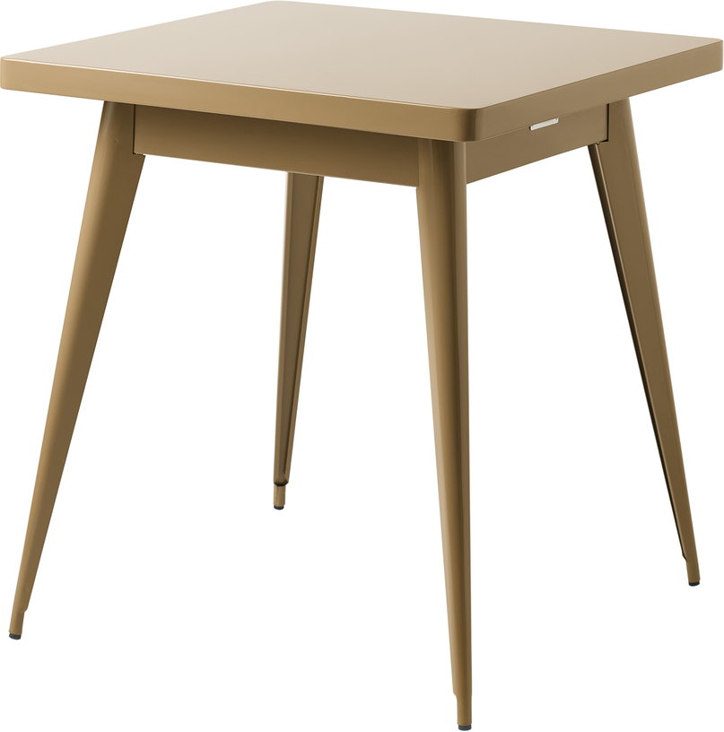 table-a-manger-carree-en-acier-brun-vert-70x70cm-55-tolix-1