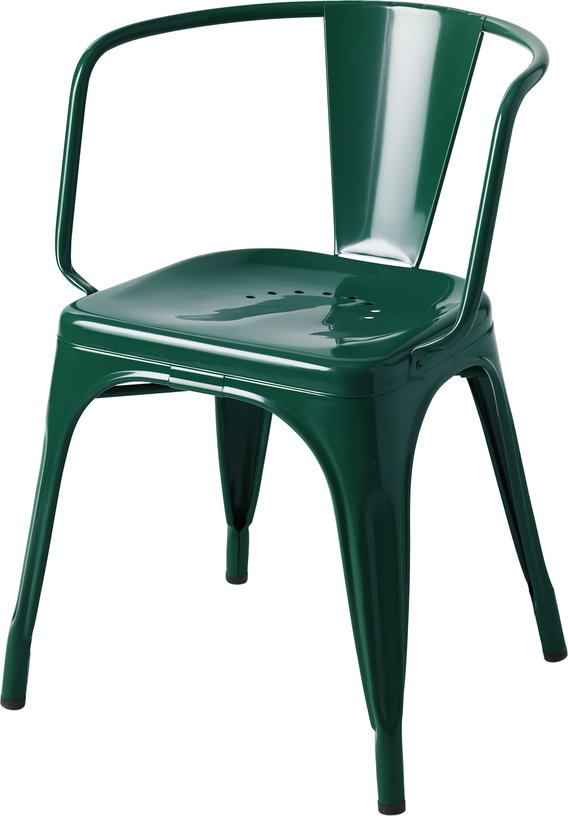 chaise-avec-accoudoirs-en-acier-vert-mousse-ac16-tolix-1