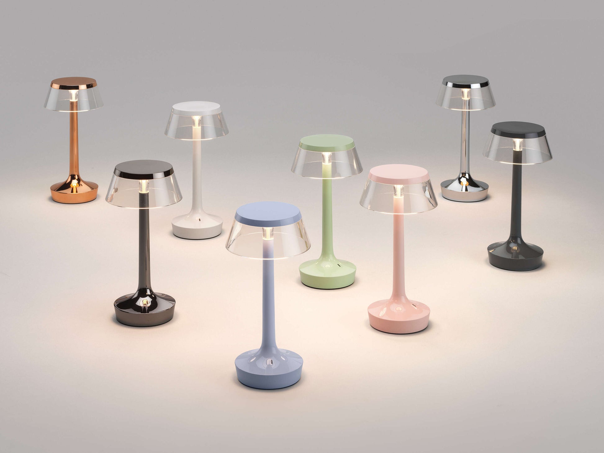 Lampe sans fil blanche 13x27cm Bon jour - Flos — 388718.jpg