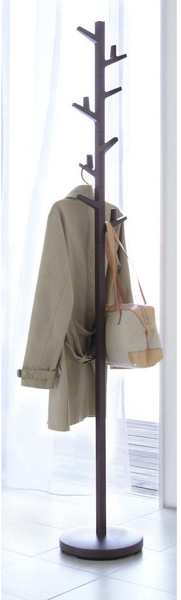 Porte manteau marron Branch - Yamazaki