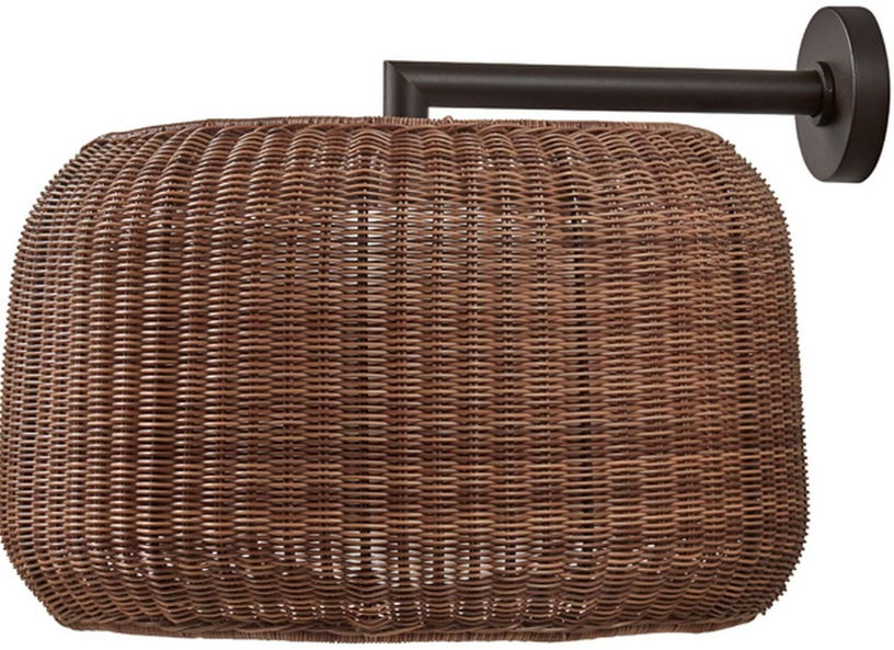 applique-murale-de-jardin-dimmable-triac-en-aluminium-graphite-et-rotin-brun-50cm-fora-bover-1