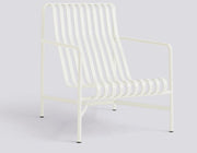 Sillón lounge de jardín Palissade metal crema 73x88cm - HAY