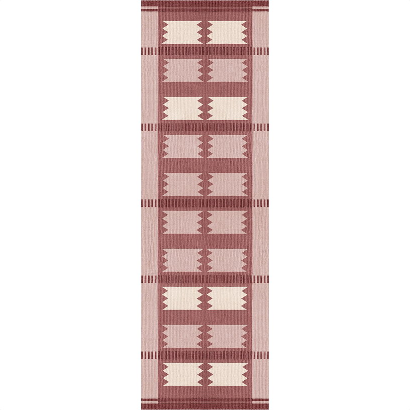 tapis-rectangulaire-en-laine-iris-rasberry-75x240cm-rollakan-layered-1