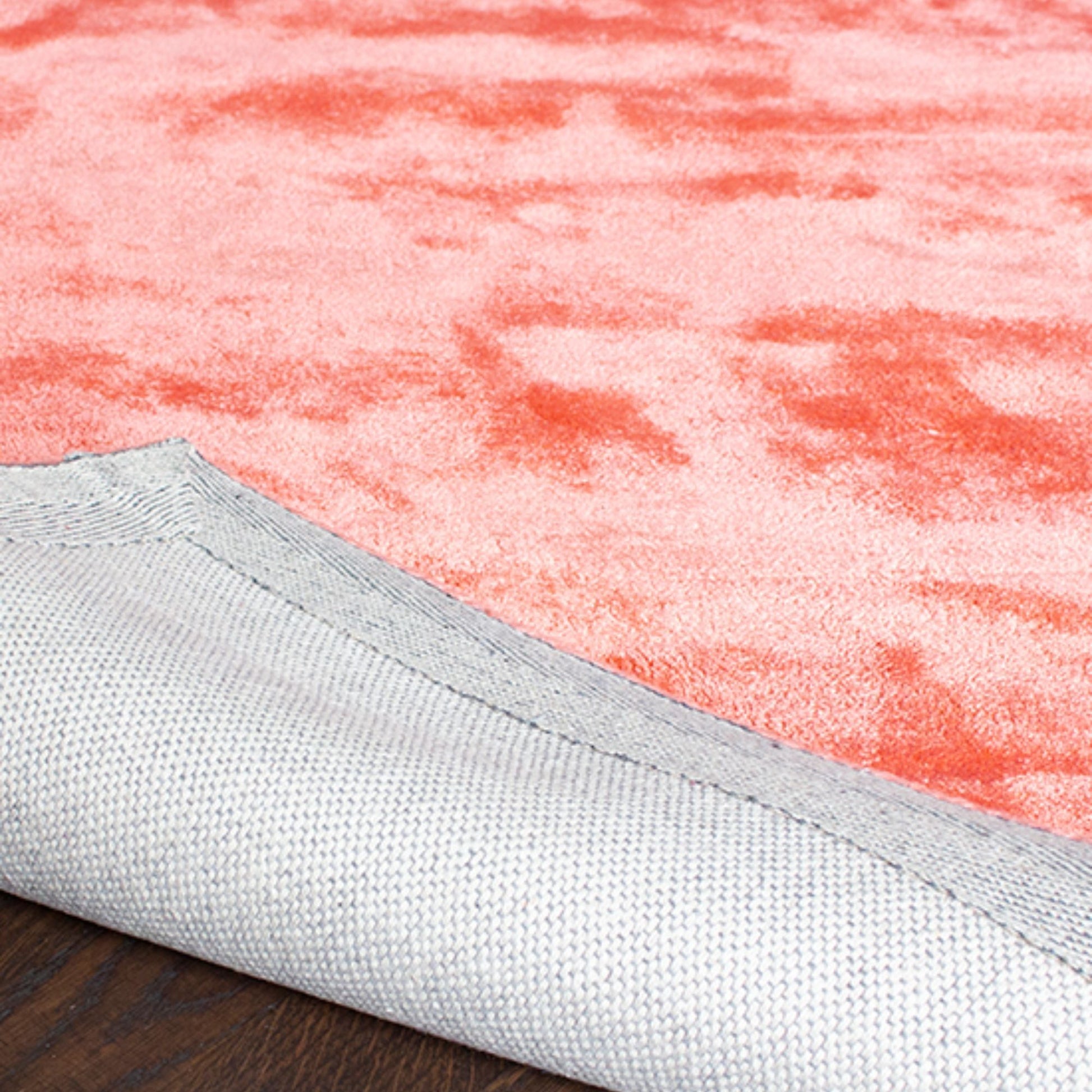 Tapis rectangulaire en laine tufté rose 160x230cm Flower - Layered — 389583.jpg
