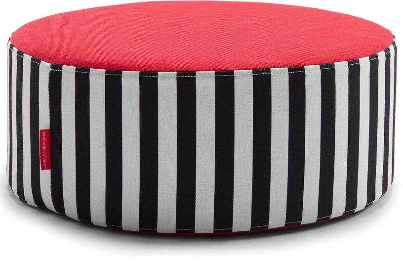 pouf-en-tissu-raye-elegance-red-50x20cm-pauke-innovation-living-1