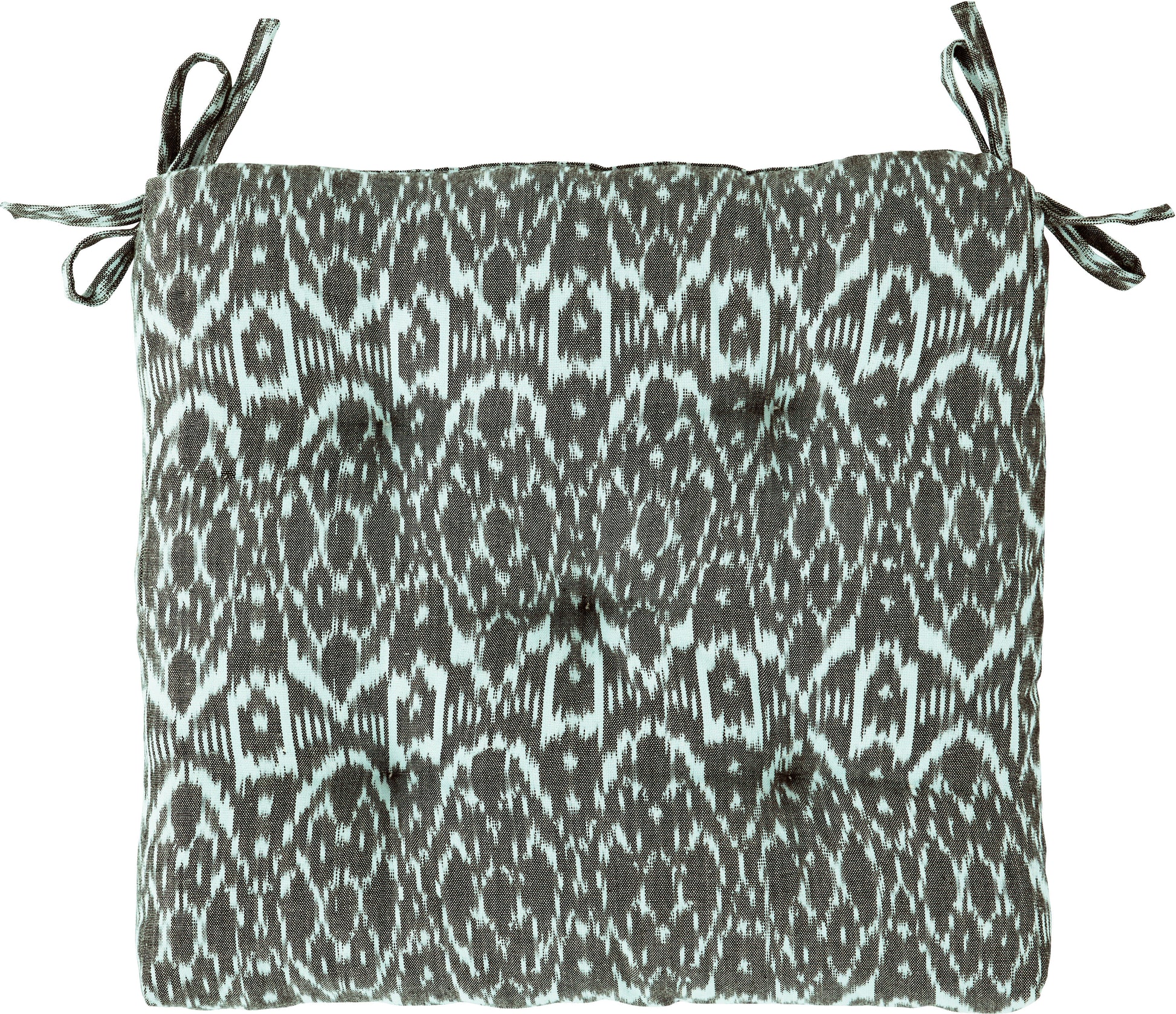 Coussin de chaise en coton bleu 45cm - Madam Stoltz — 391034.jpg