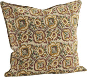 Housse de coussin en coton fleuri 50cm - Madam Stoltz — 391035.jpg