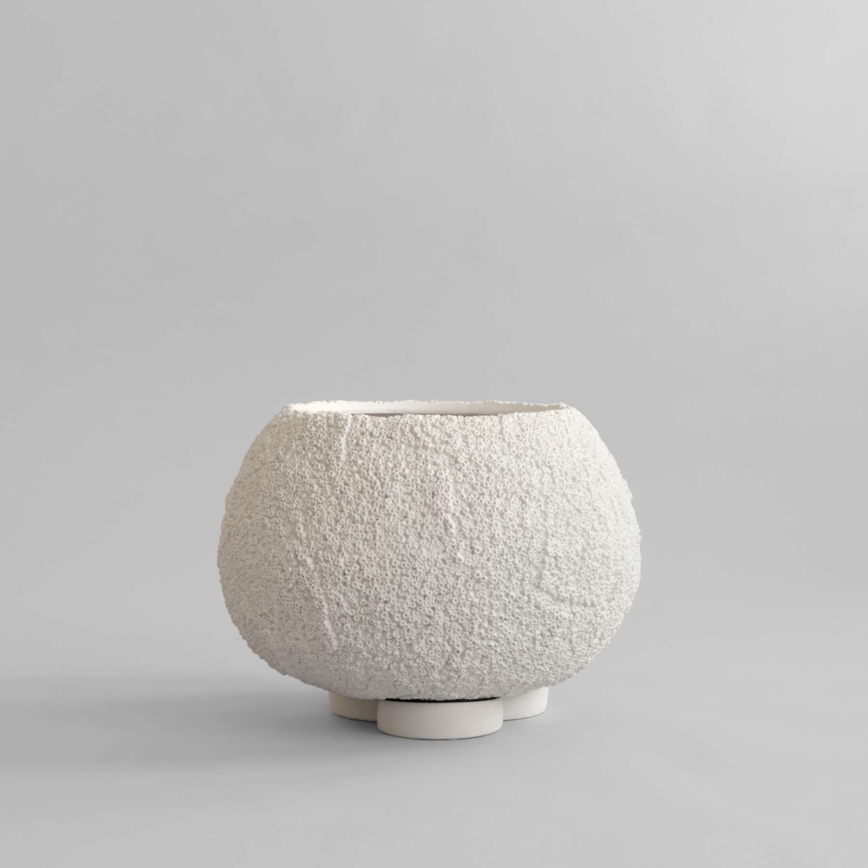 pot de fleur en fibre blanche 46x37cm - 101 Copenhagen — 391082.jpg