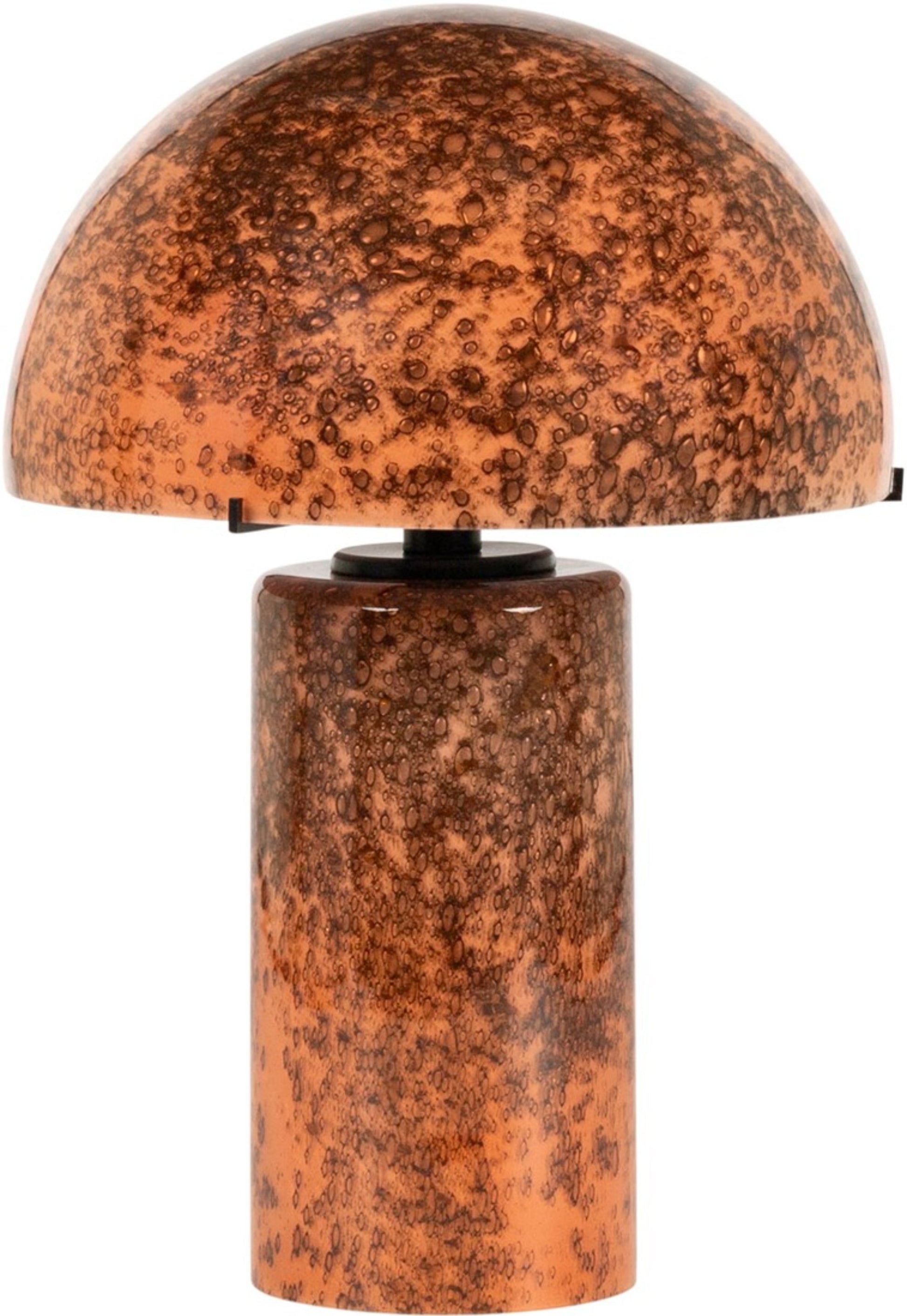 Lampe en verre volcanique et laiton massif 25x36cm - Versmissen — 391106.jpg