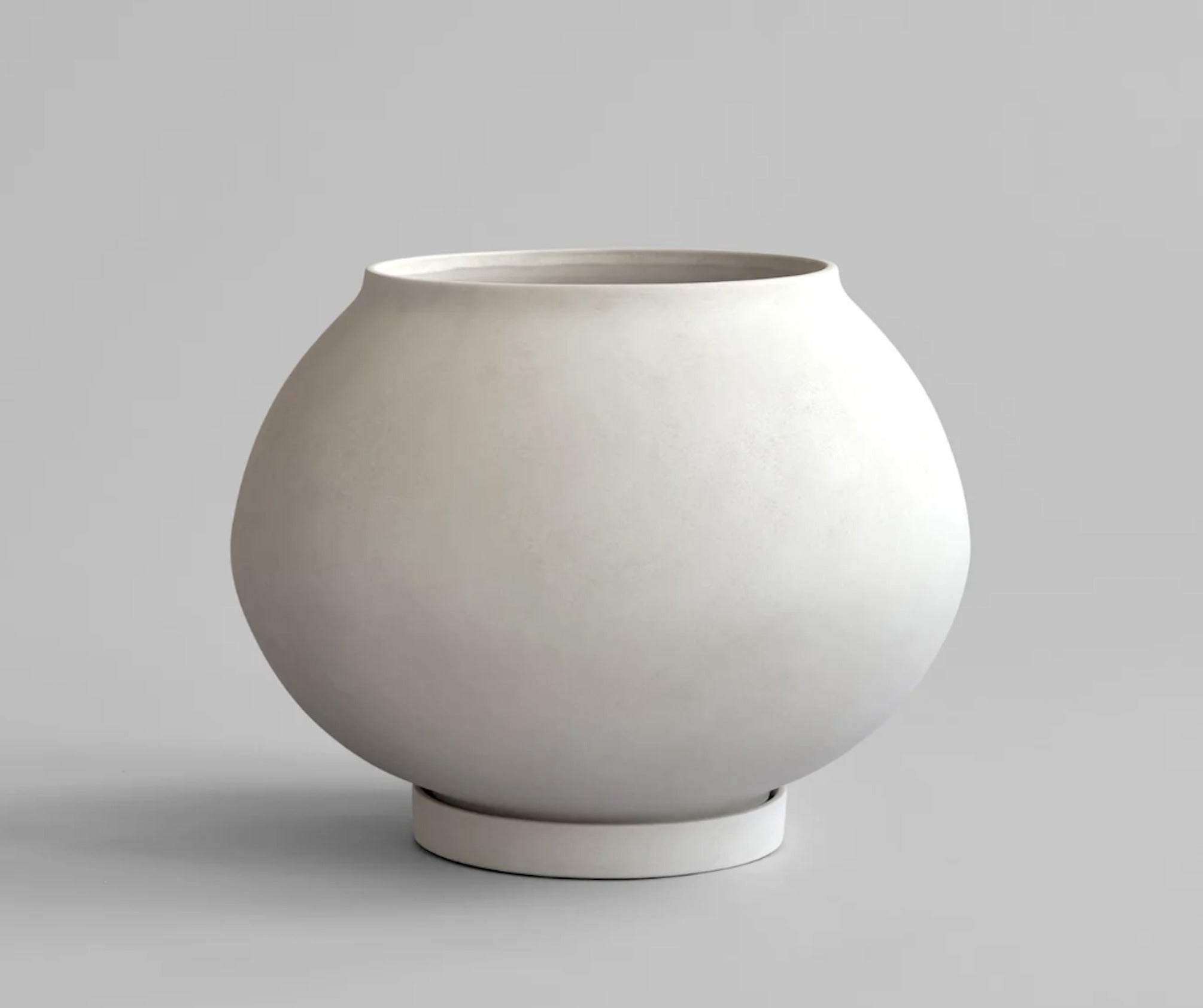 Sunao Plant Pot Fat, Big - Birch — 391305.jpg
