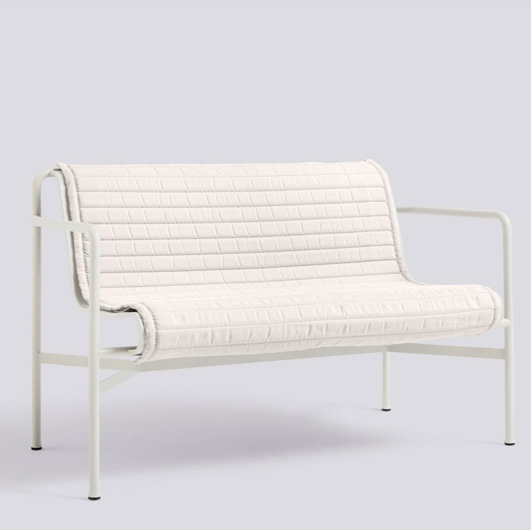 Coussin matelassé pour canapé palissade lounge blanc crème - HAY — 391331.jpg