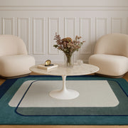 Tapis rectangulaire en laine bleu 160x230 cm Echo - Edito — 391427.jpg