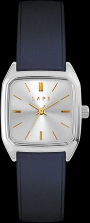 Montre en cuir bleu indigo et cadran argenté Nova argent - Lpas — 391505.jpg
