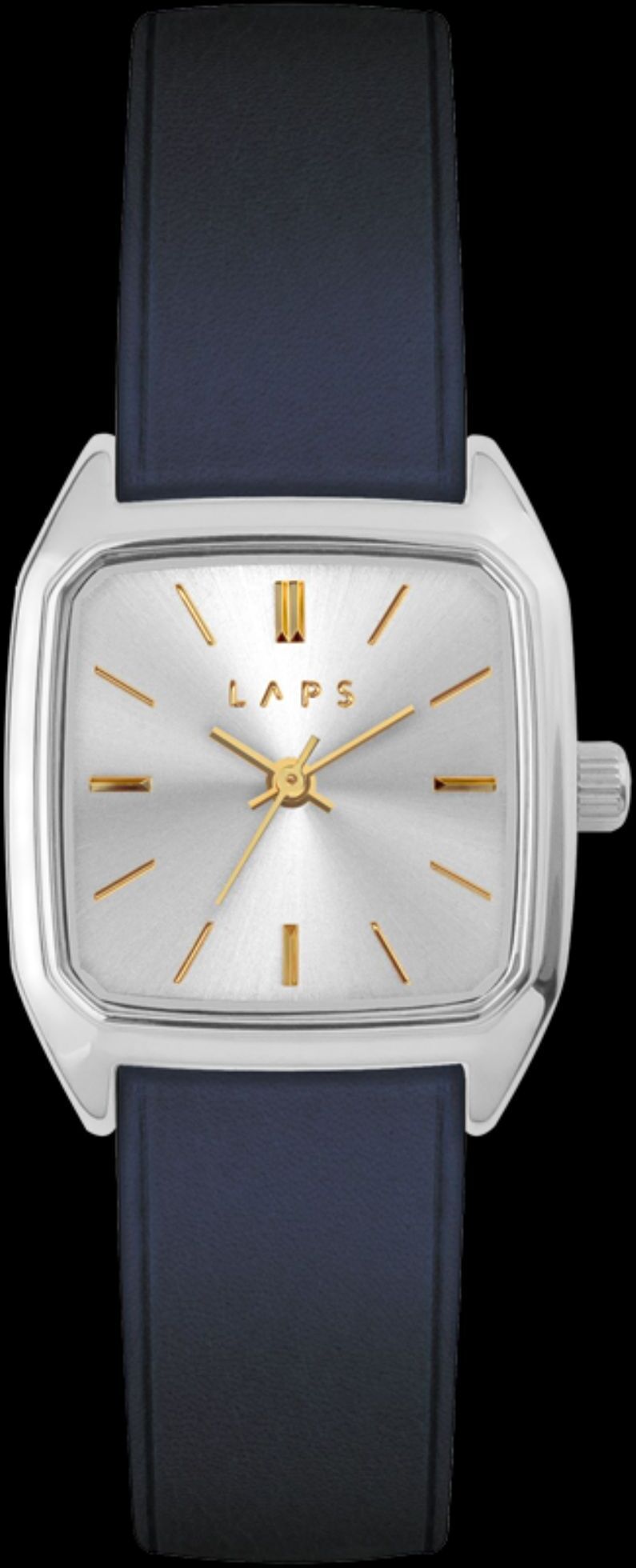 Montre en cuir bleu indigo et cadran argenté Nova argent - Lpas — 391505.jpg