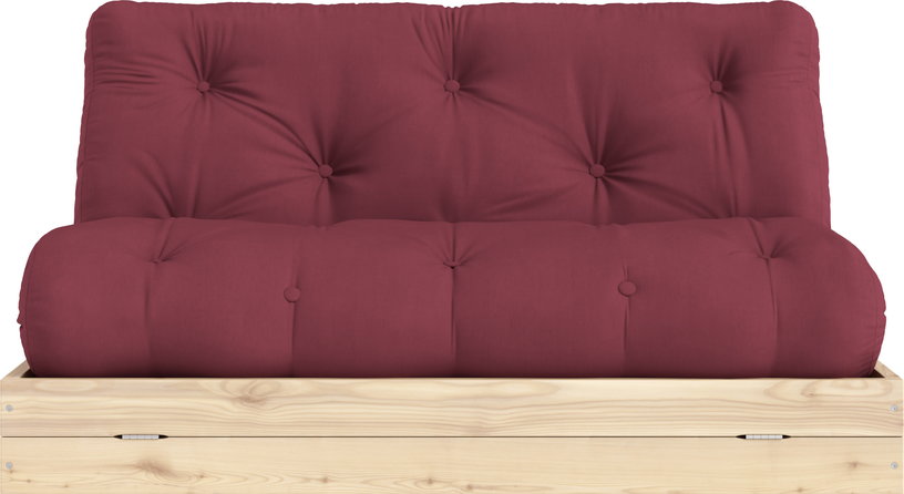 canape-lit-2-places-en-pin-et-tissu-bordeaux-140x200cm-flip-raw-karup-design-1