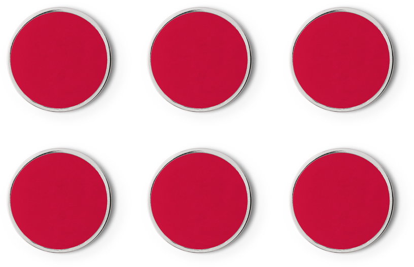 6-aimants-ronds-rouge-coquelicot-3cm-the-buttons-mustard-made-1