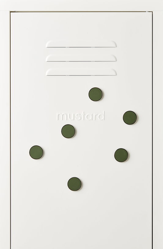 6-aimants-ronds-vert-olive-3cm-the-buttons-mustard-made-3
