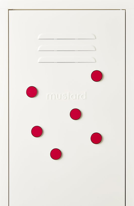 6-aimants-ronds-rouge-coquelicot-3cm-the-buttons-mustard-made-3