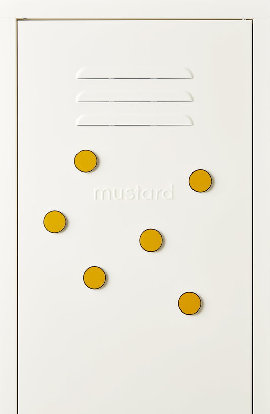 6-aimants-ronds-jaune-moutarde-3cm-the-buttons-mustard-made-3
