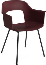 chaise-avec-accoudoirs-bordeaux-et-acier-noir-layout-211-hay-1
