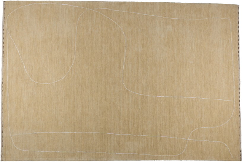 tapis-en-polyester-beige-160x230cm-doodle-zuiver-1