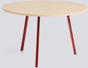 table-ronde-en-chene-et-acier-rouge-120cm-loop-stand-hay-1
