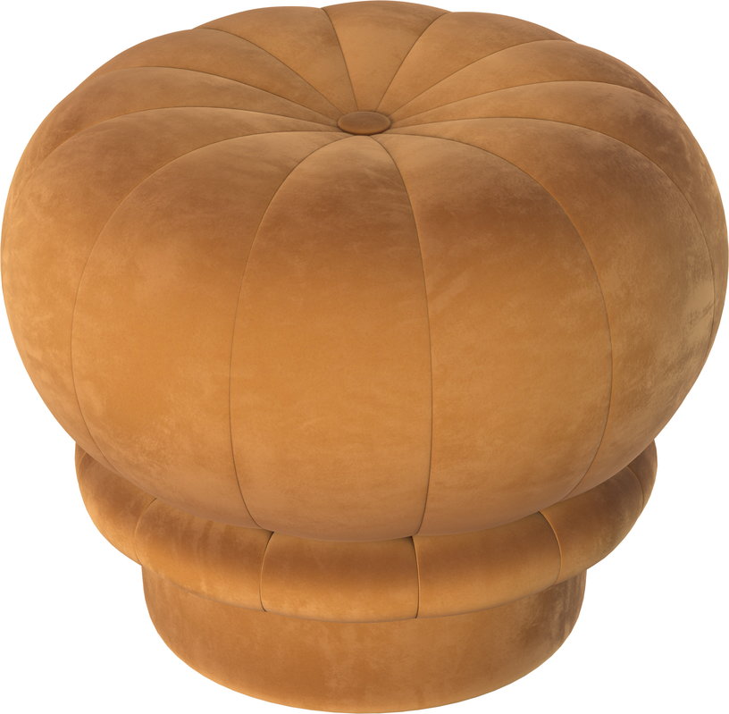 pouf-en-velours-jaune-ambre-claudie-harto-1