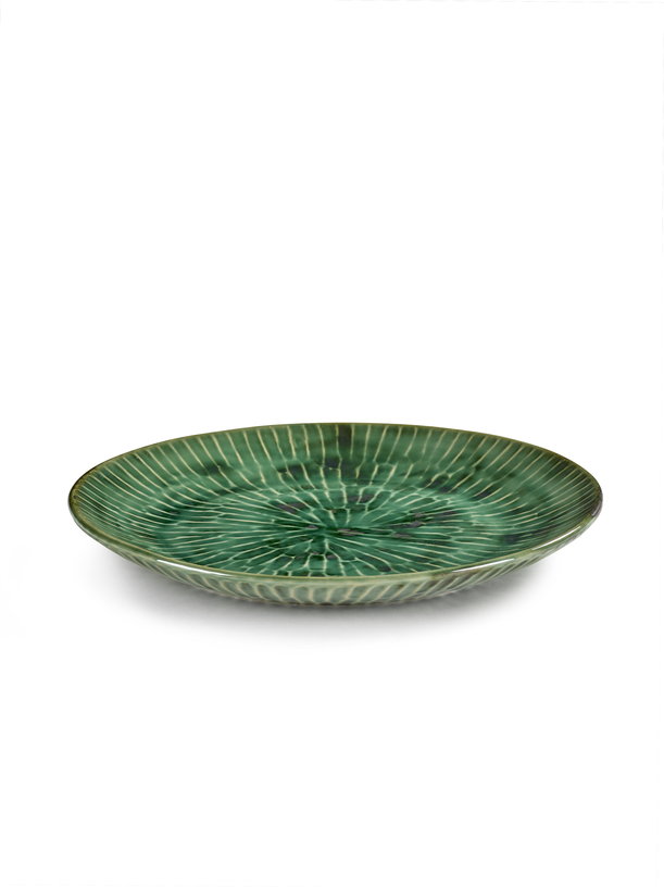 assiette-a-diner-en-ceramique-verte-27x3cm-lanza-serax-1