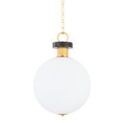 Suspension en acier laiton ancien 46x70cm Haru - Hudson Valley Lighting