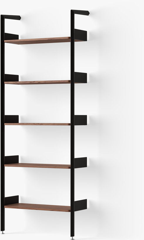 etagere-en-acier-anthracite-et-noyer-83x223x36cm-rombe-tradition-1