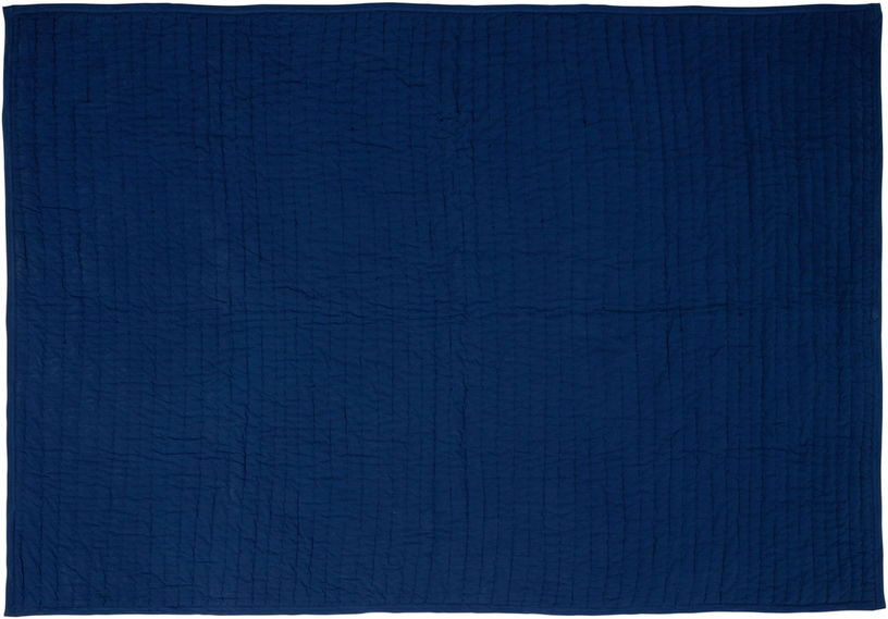 plaid-en-coton-bleu-et-vert-fonce-140x200cm-pavilion-hubsch-2