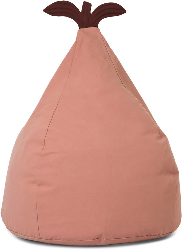 pouf-en-poire-en-coton-organique-rose-55x85cm-pear-ferm-living-1