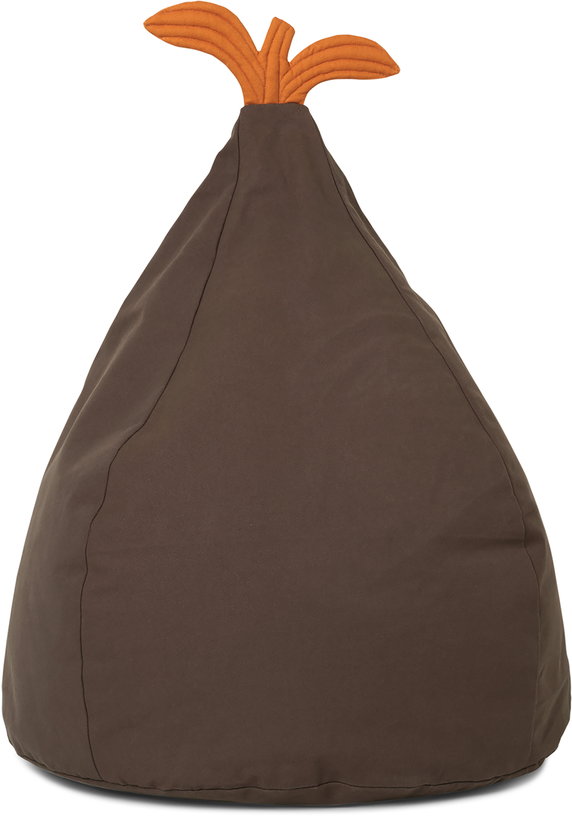 pouf-en-poire-en-coton-organique-marron-55x85cm-pear-ferm-living-2