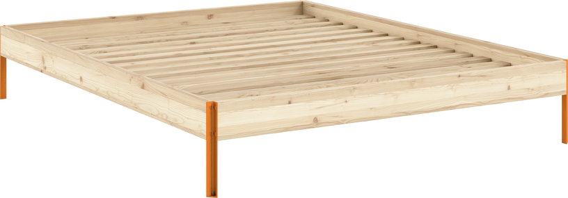 sommier-en-acier-solar-orange-et-pin-raw-160x200cm-core-karup-design-2