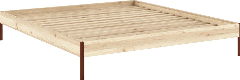 sommier-en-acier-terra-red-et-pin-raw-180x200cm-core-karup-design-1