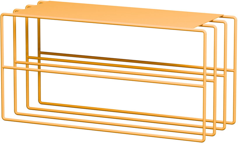 etagere-a-chaussures-en-acier-jaune-80x30x41cm-neva-metallbude-1
