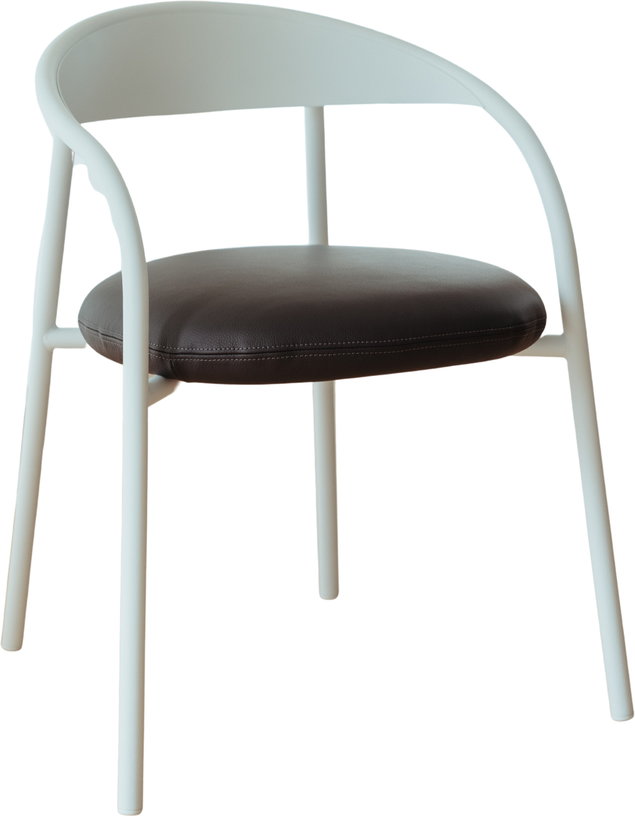 chaise-en-acier-blanc-et-cuir-marron-74x60x54cm-linelle-metallbude-1