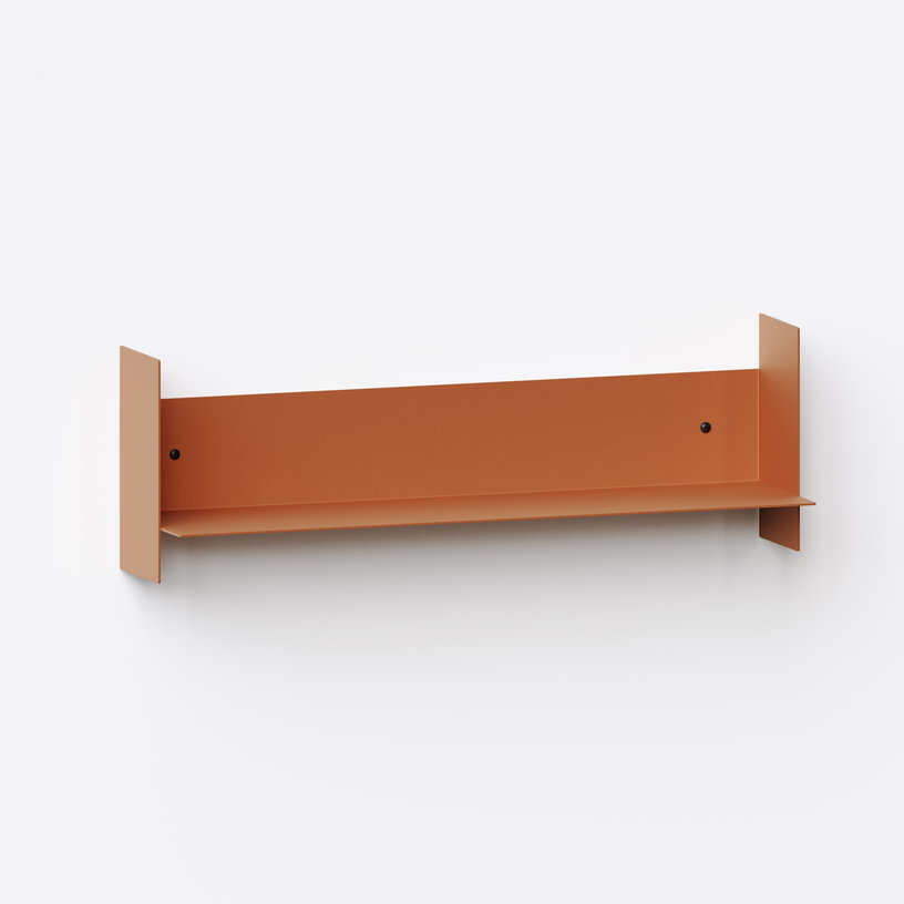 etagere-murale-en-acier-rouge-tangerine-60cm-pli-tiptoe-1