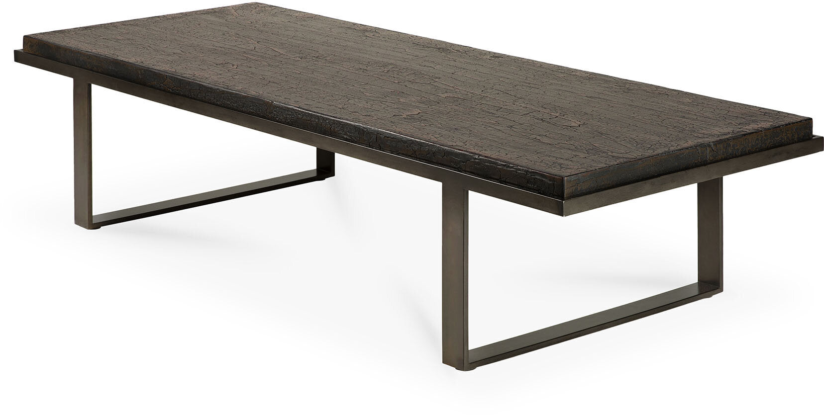 Table basse en minerals umber 150x60x35cm Stability - Ethnicraft — 396852.jpg